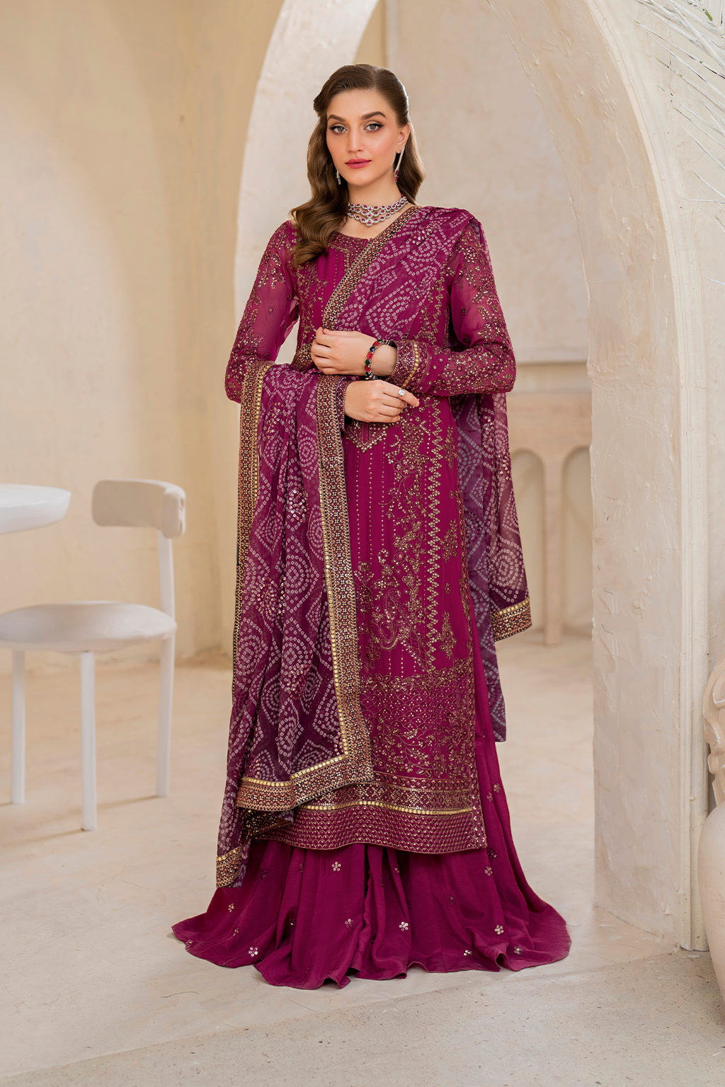 Iznik Chiffon Party Wear Collection | CC-45