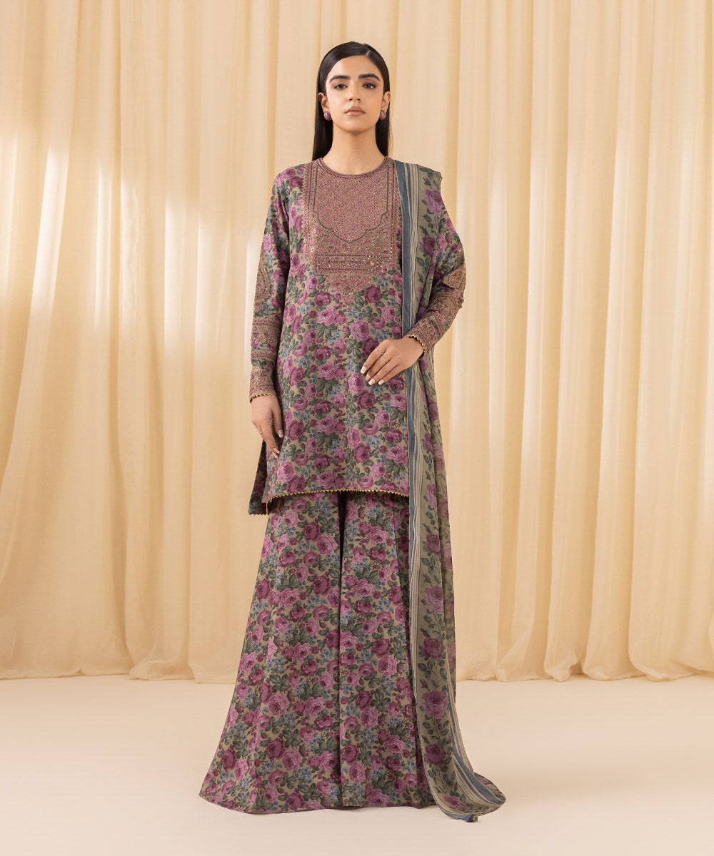 Sapphire Festive Unstitched Collection | 3PEST24V66UC