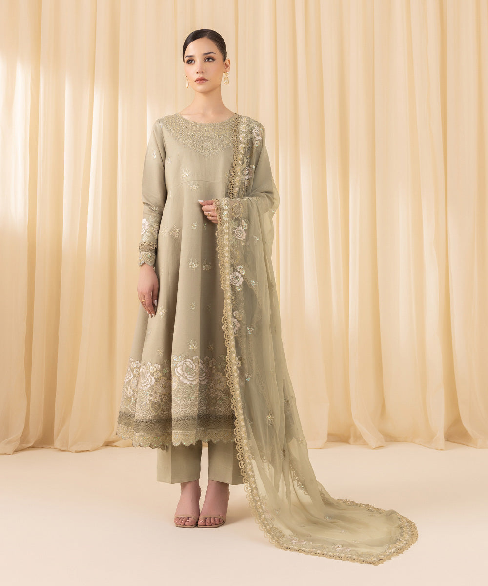 Sapphire Festive Unstitched Collection | 3SFELX24V610