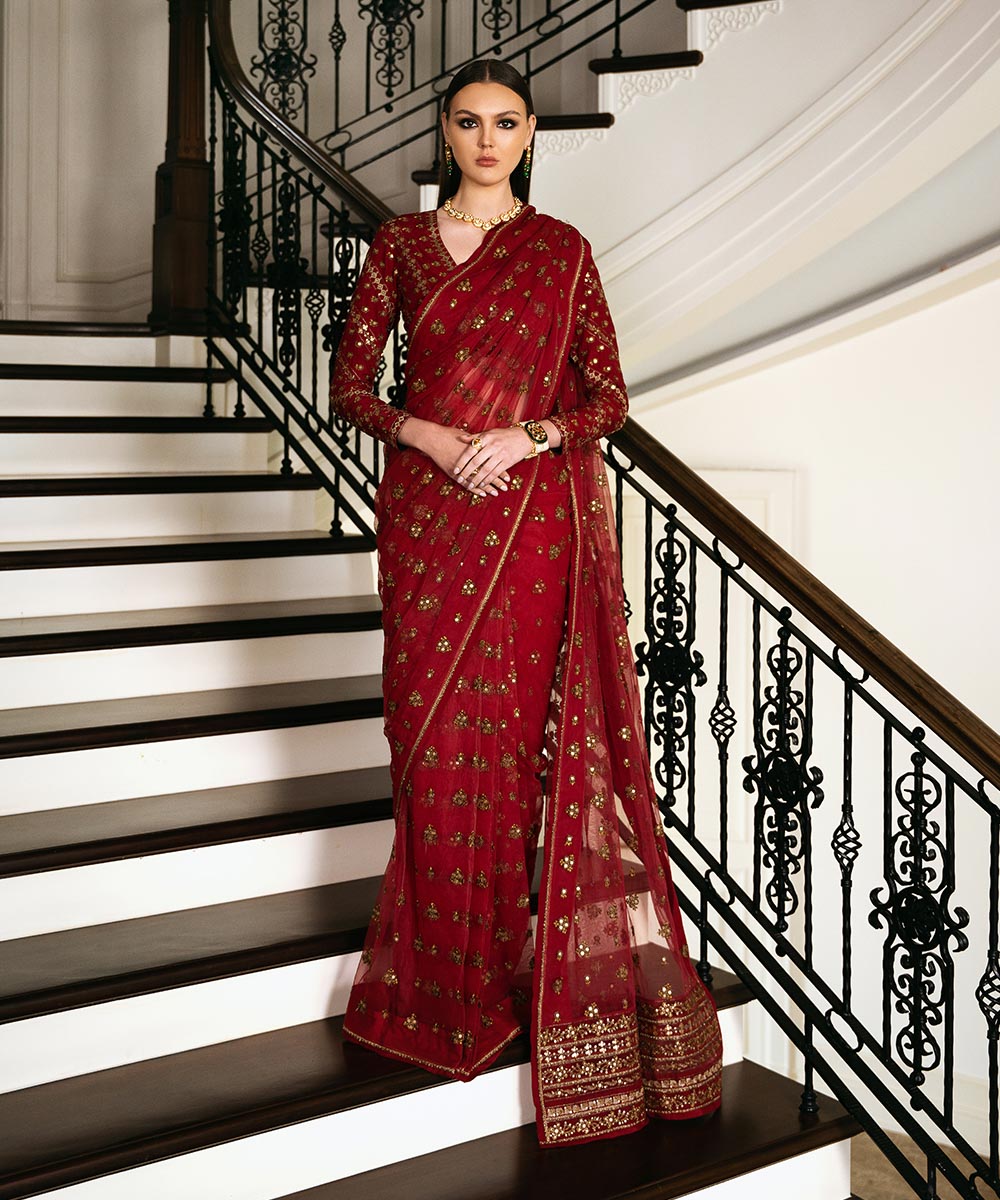 Sapphire Festive Unstitched Collection | 3SFELX24V645 - Image 2