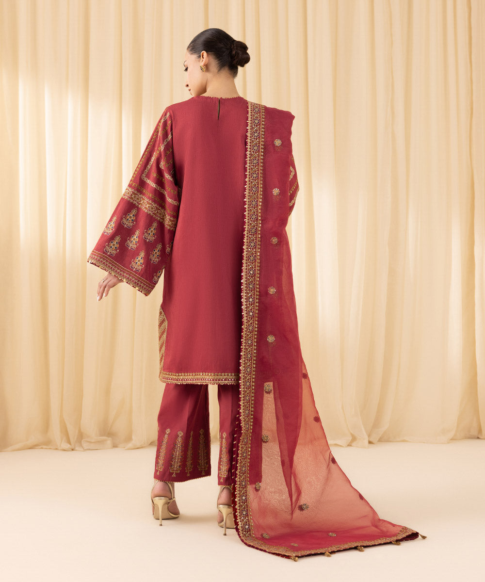 Sapphire Festive Unstitched Collection | 3SFELX24V647 - Image 2