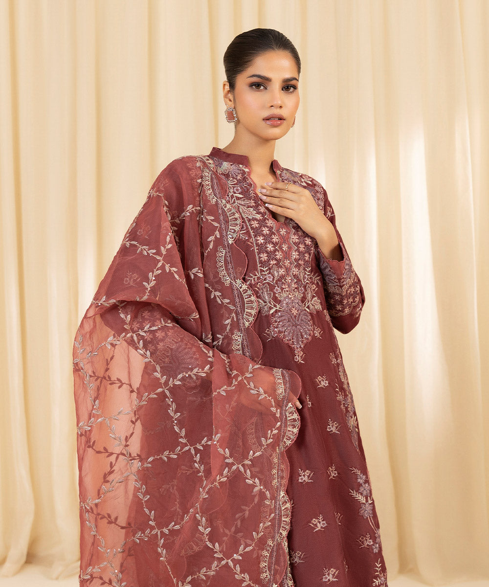Sapphire Festive Unstitched Collection | 3SFELX24V663 - Image 3