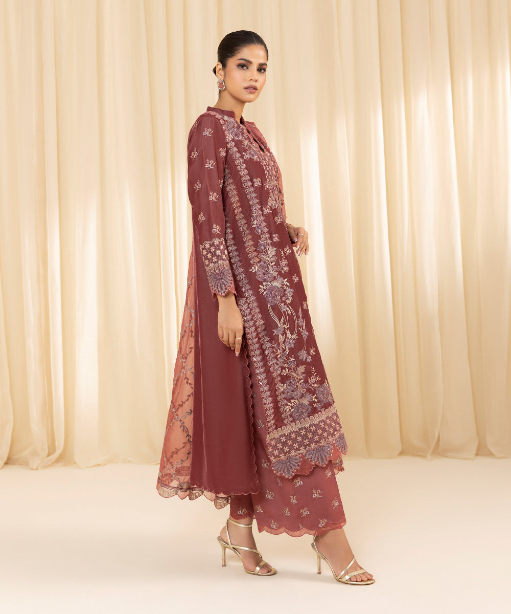 Sapphire Festive Unstitched Collection | 3SFELX24V663 - Image 2