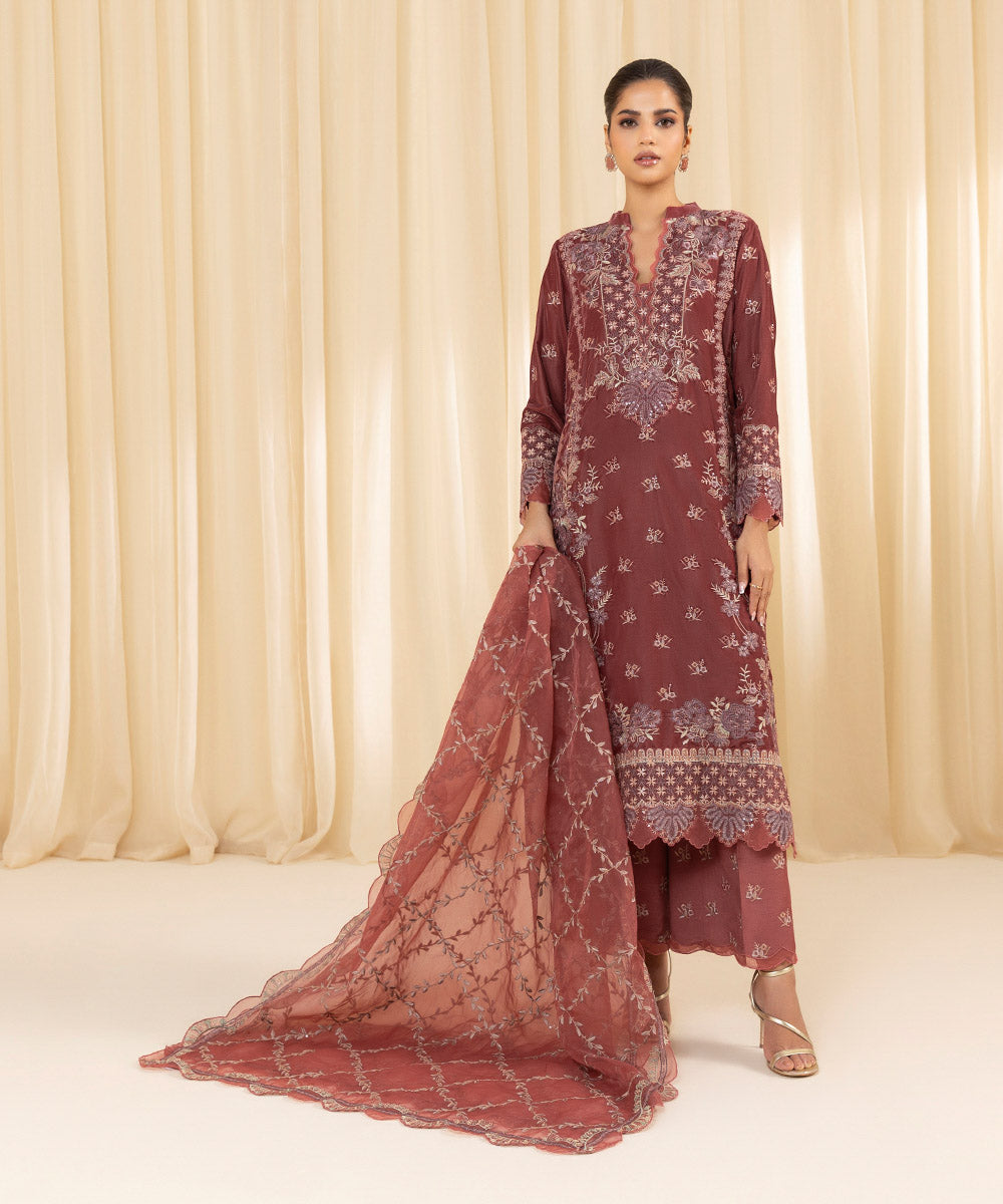Sapphire Festive Unstitched Collection | 3SFELX24V663