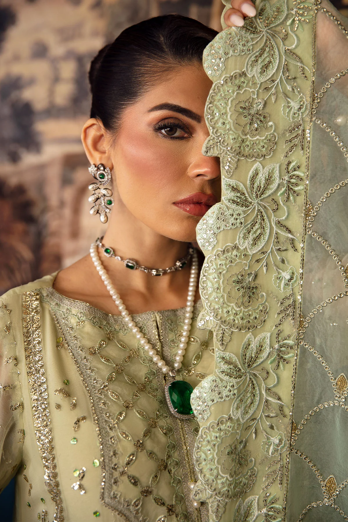 Elanora By Nureh Embroidered Chiffon Vol 2 | NEL-50 - Image 4