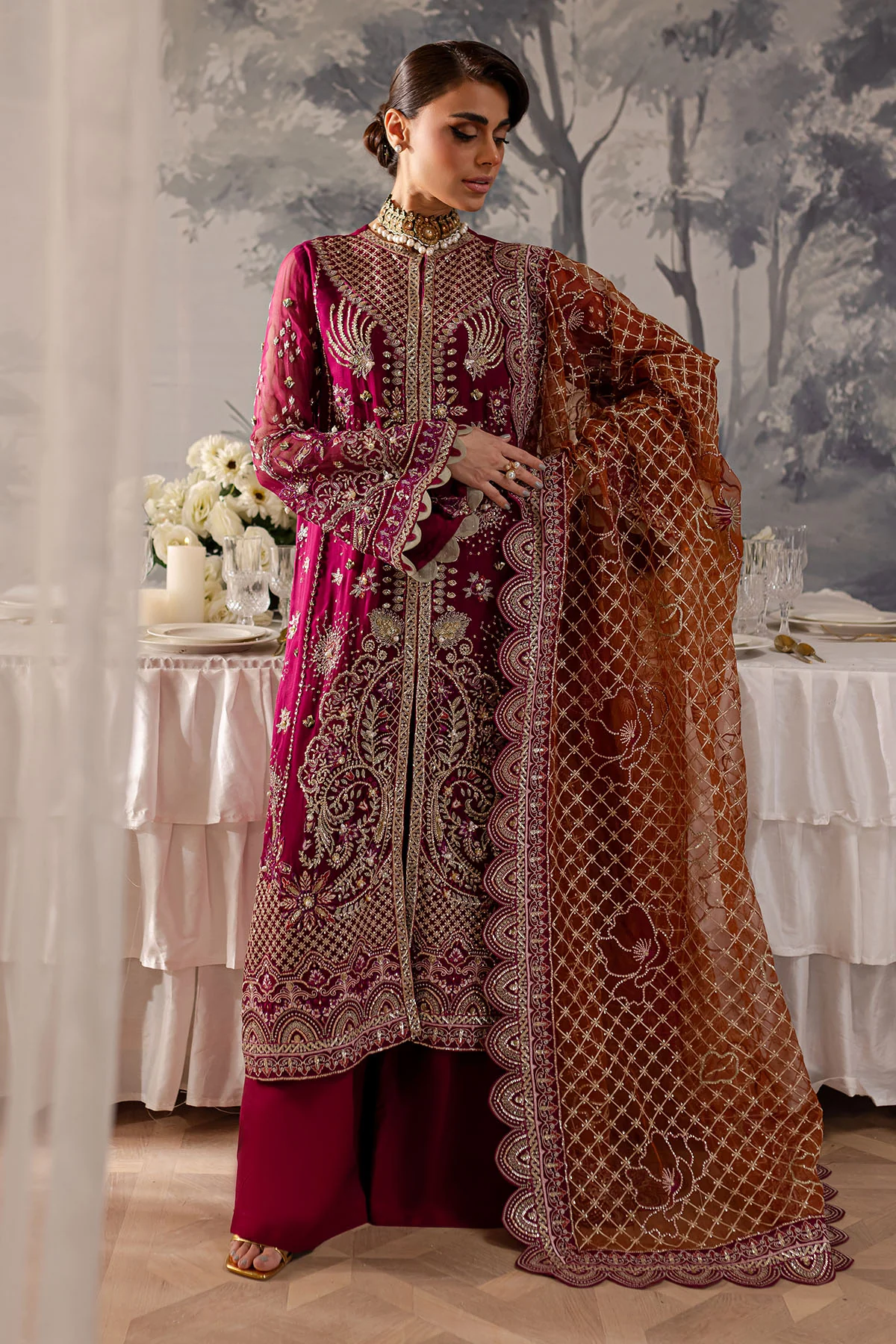 Elanora By Nureh Embroidered Chiffon Vol 3 | NEL-54 - Image 4