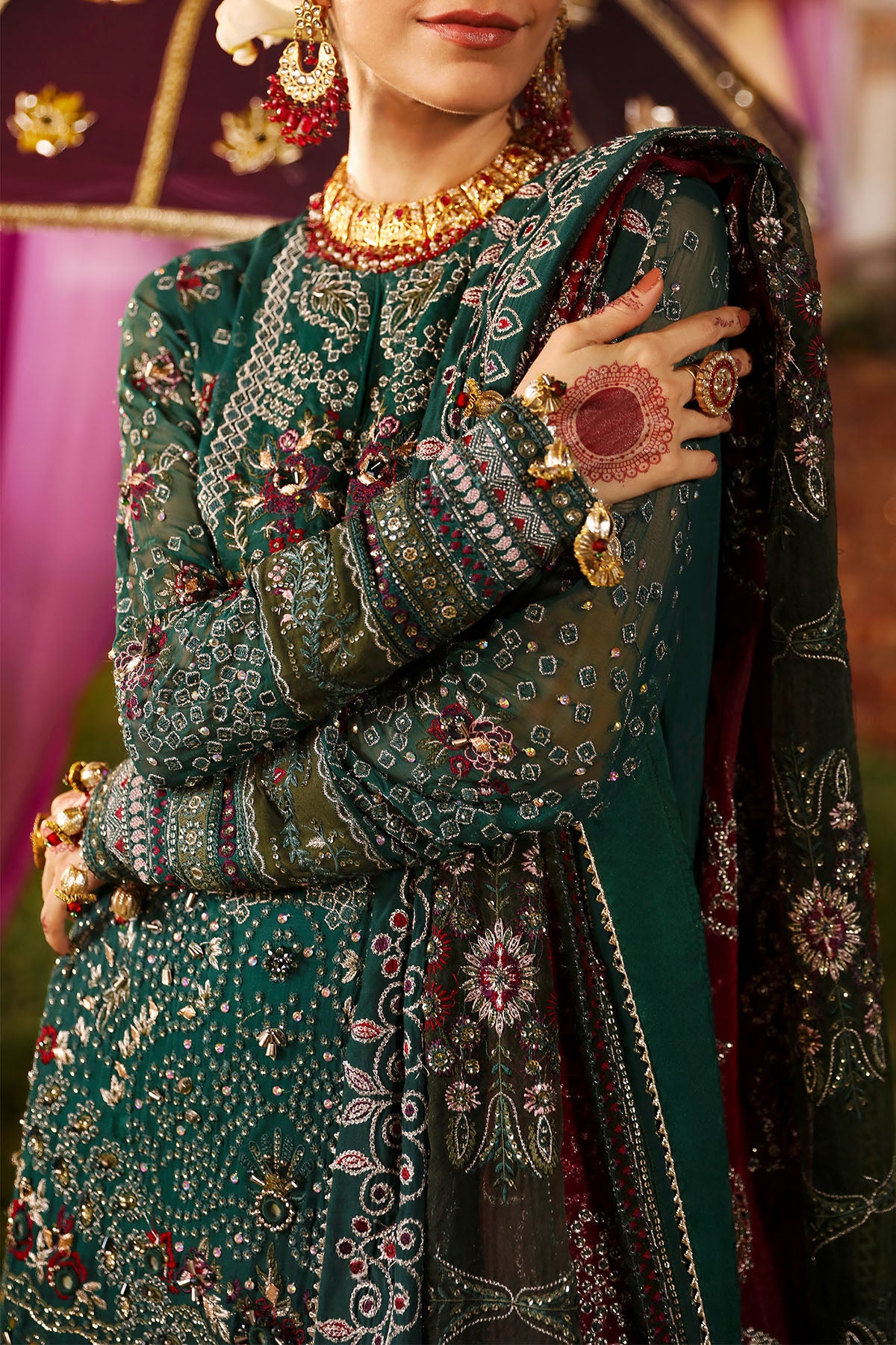 Jhoomro Wedding Collection by Nureh | NL-68 - Image 5