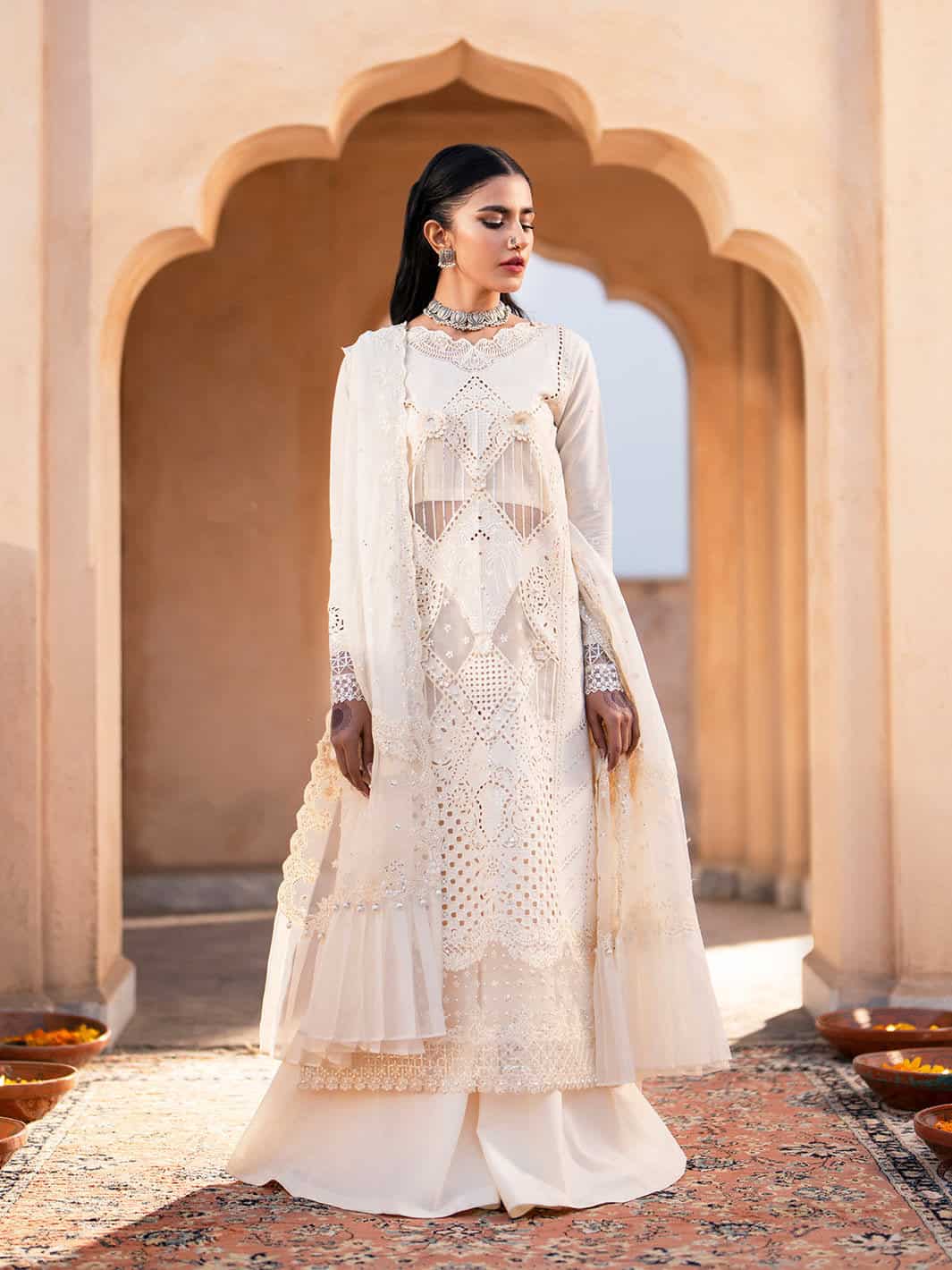 Dilbaro Embroidered Festive Lawn ’24 | 401-A