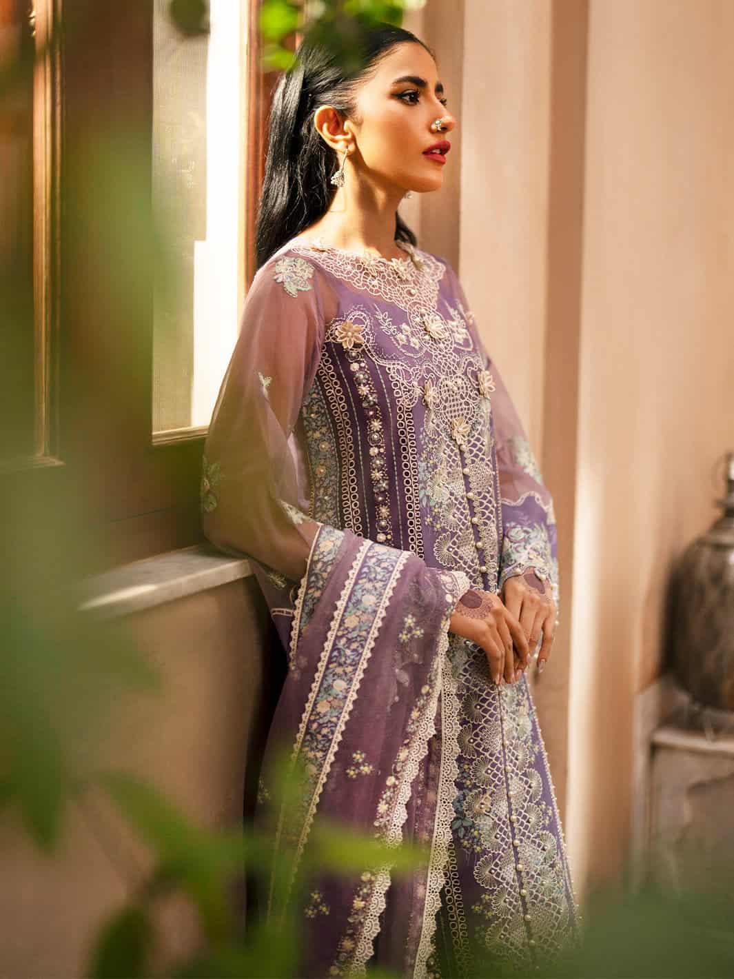 Dilbaro Embroidered Festive Lawn ’24 | 406-A - Image 3