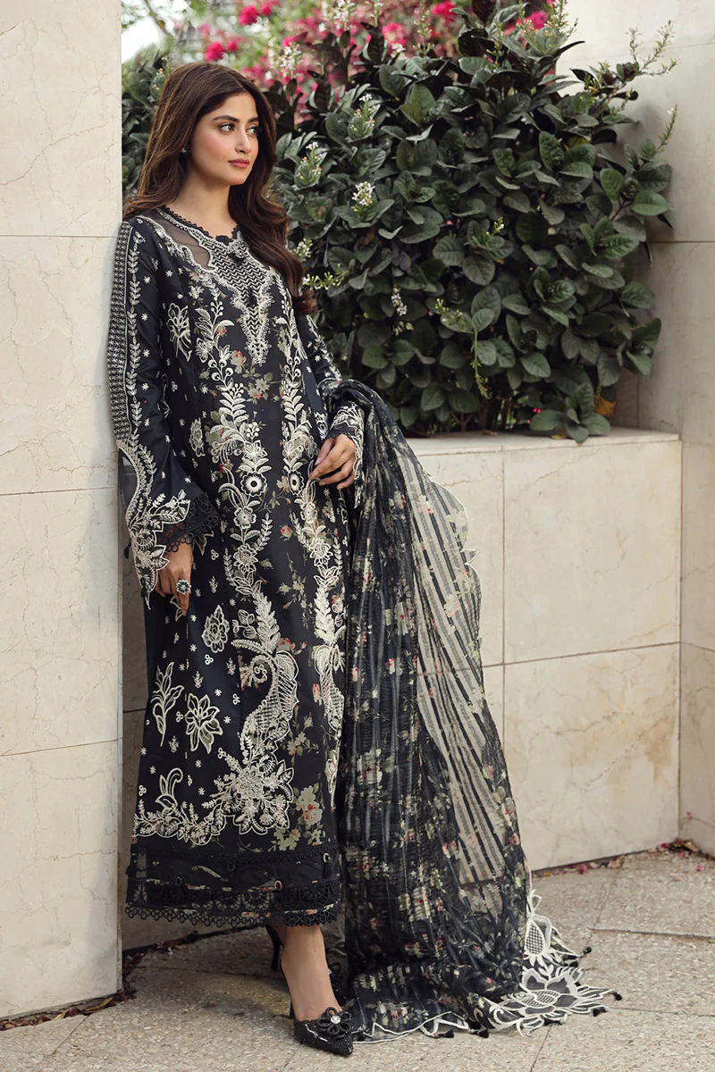 Qalamkar Festive Lawn 2024 | PS-07 - Image 5