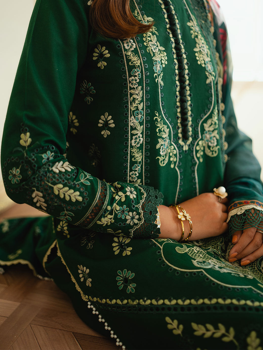 Faiza Faisal Celine Chikankari Eid Collection '24 | KANWAL - Image 5
