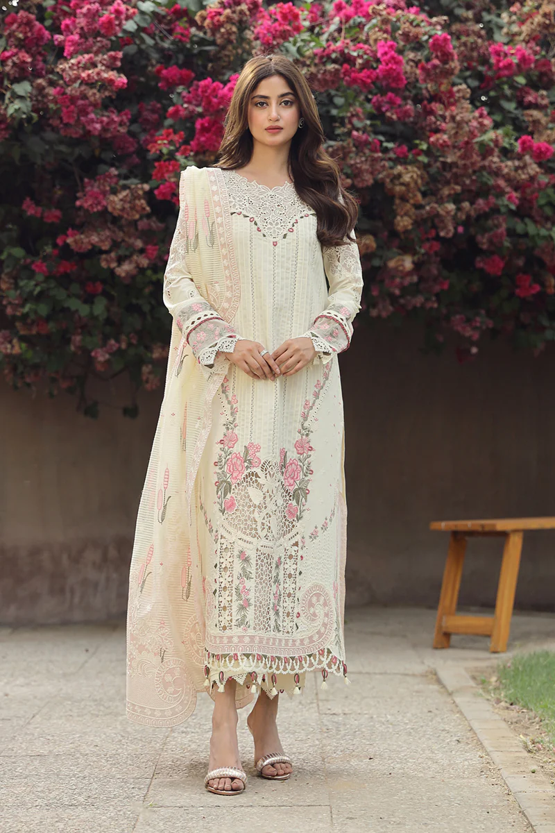 Qalamkar Festive Lawn 2024 | PS-05 - Image 3