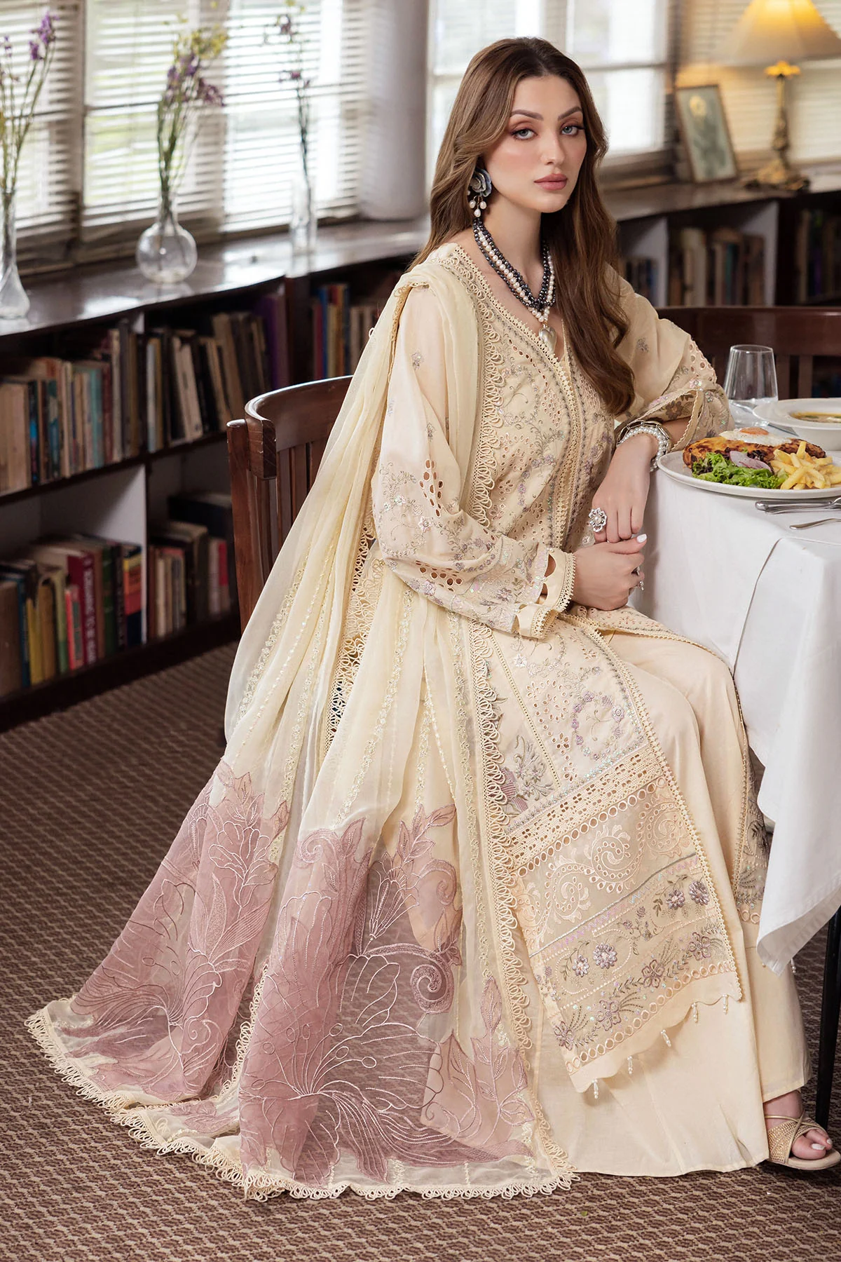 Nureh Mademoiselle Swiss Lawn 2024 | NE-85 - Image 3