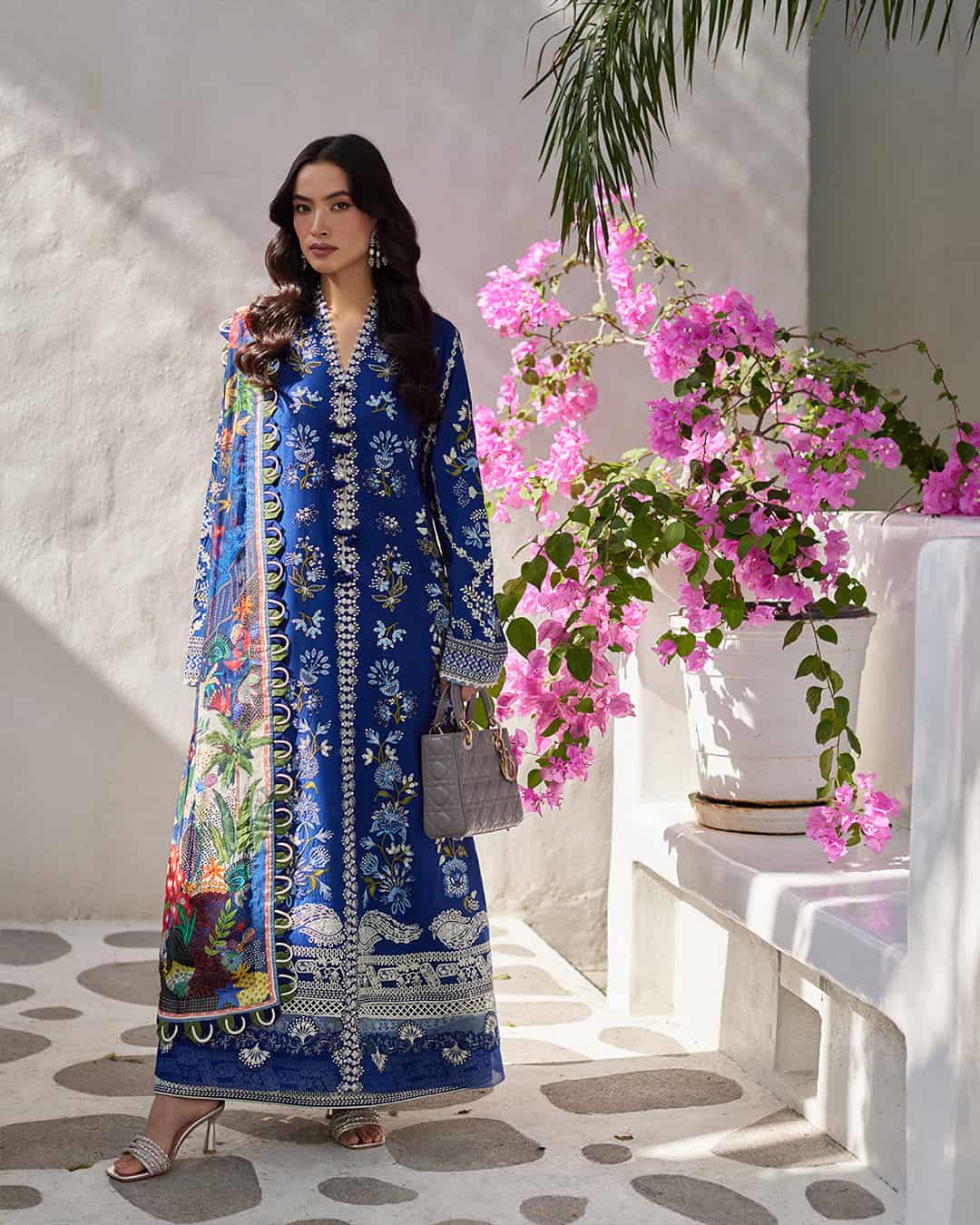 Faiza Saqlain Luxury Lawn 2024 | Veira - Image 5
