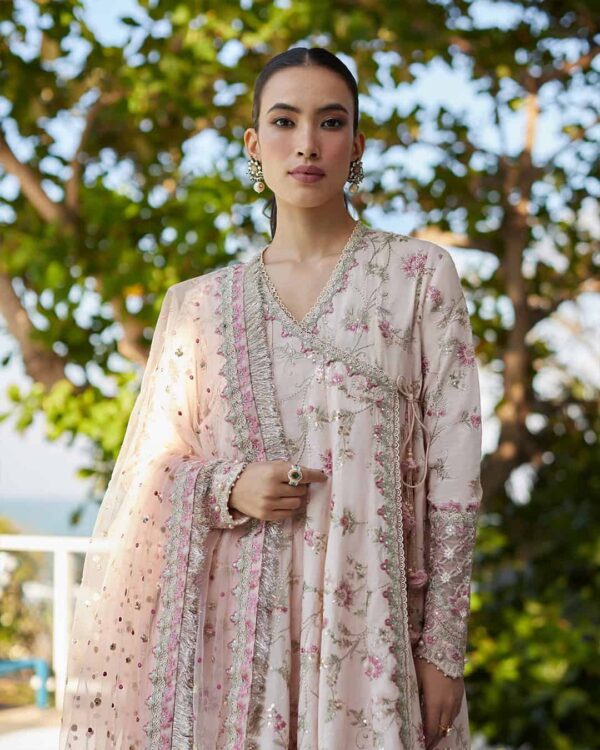 Alternative view of Faiza Saqlain Luxury Lawn 2024 | Karine