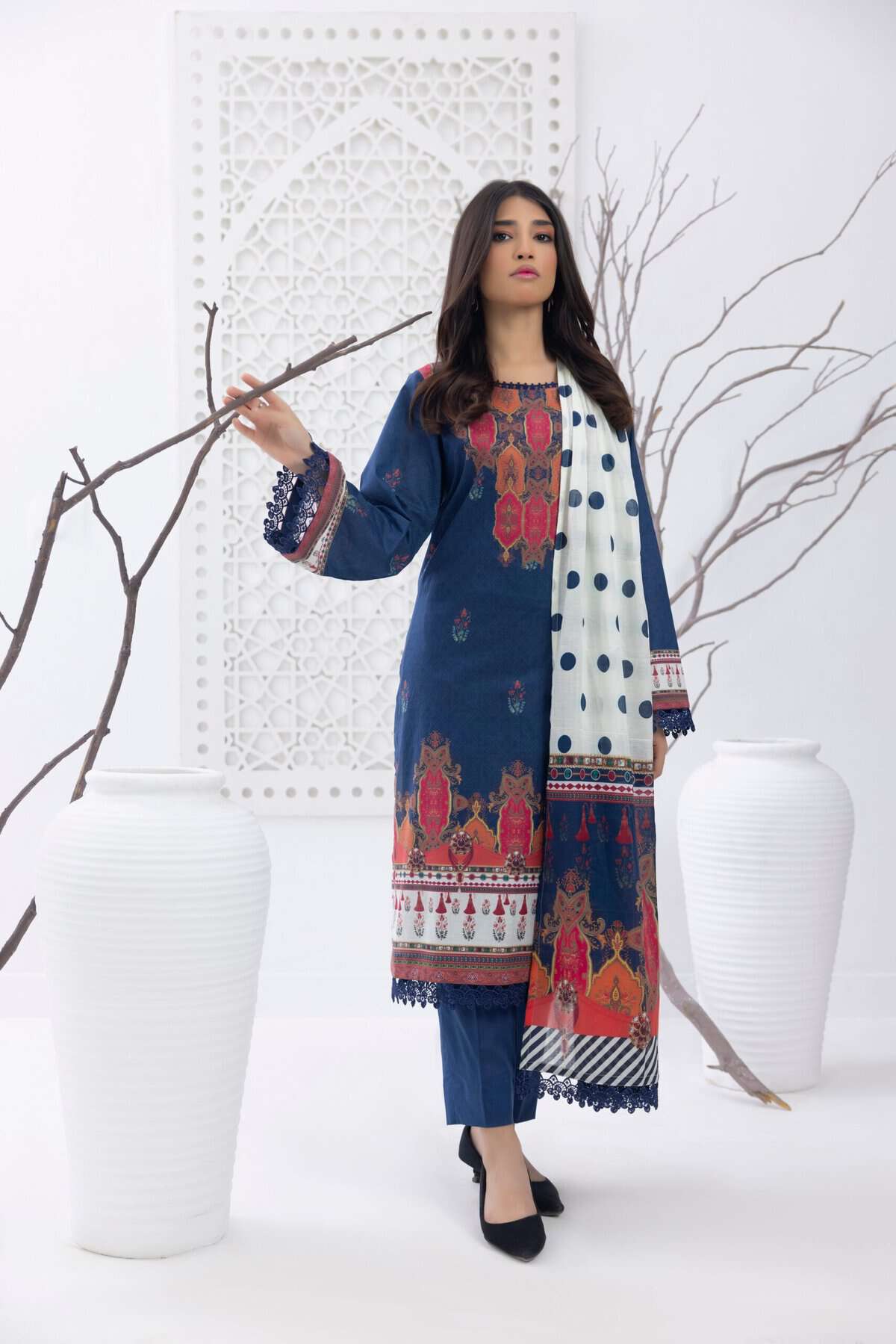 Salina Printed lawn Chap-1 | SPL24-4