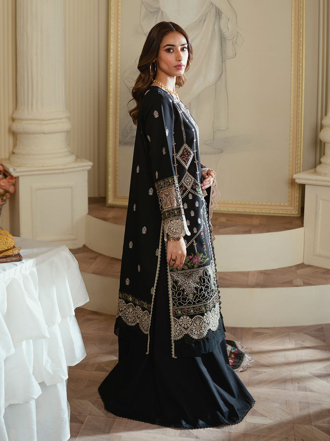 Faiza Faisal Celine Chikankari Eid Collection '24 | MEHR - Image 5