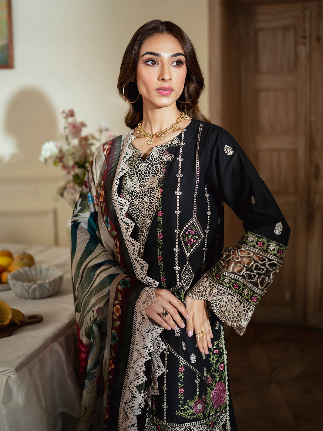 Faiza Faisal Celine Chikankari Eid Collection '24 | MEHR - Image 3