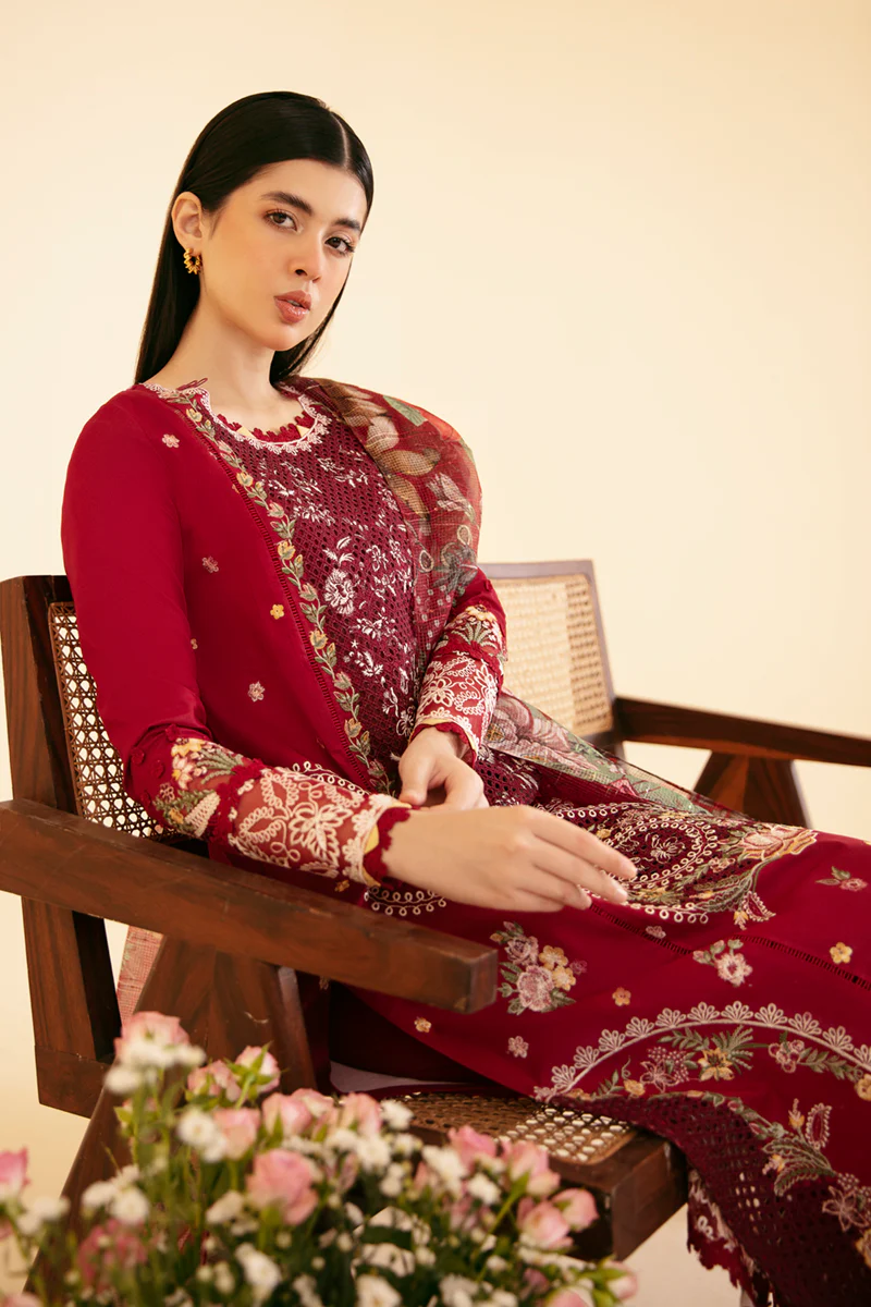 Qlinekari Lawn by Qalamkar 2024 | SQ-04 - Image 3