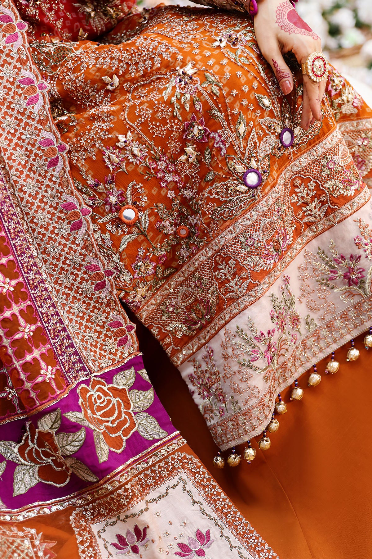 Jhoomro Wedding Collection by Nureh | NL-66 - Image 4