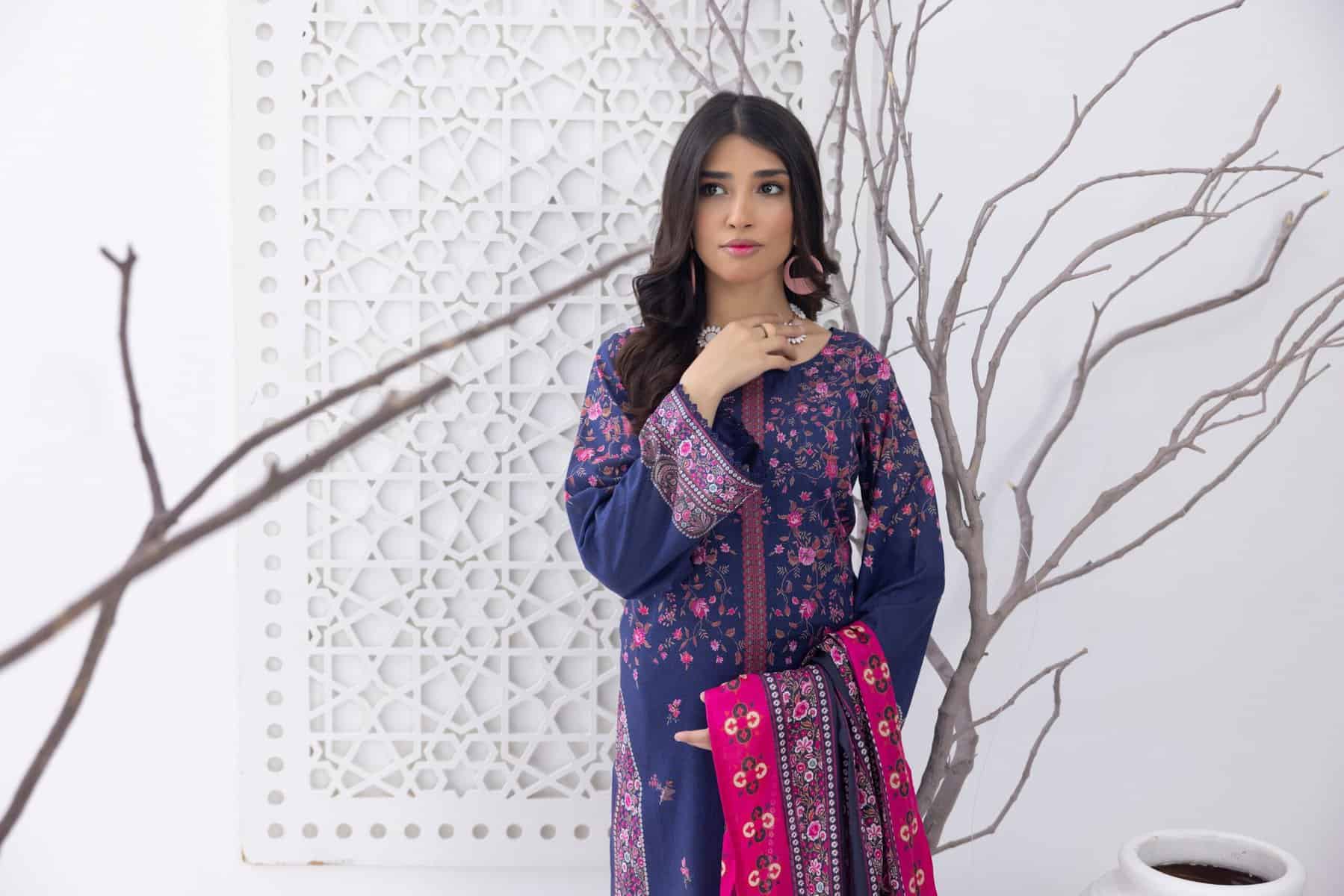 Salina Printed lawn Chap-1 | SPL24-5 - Image 3