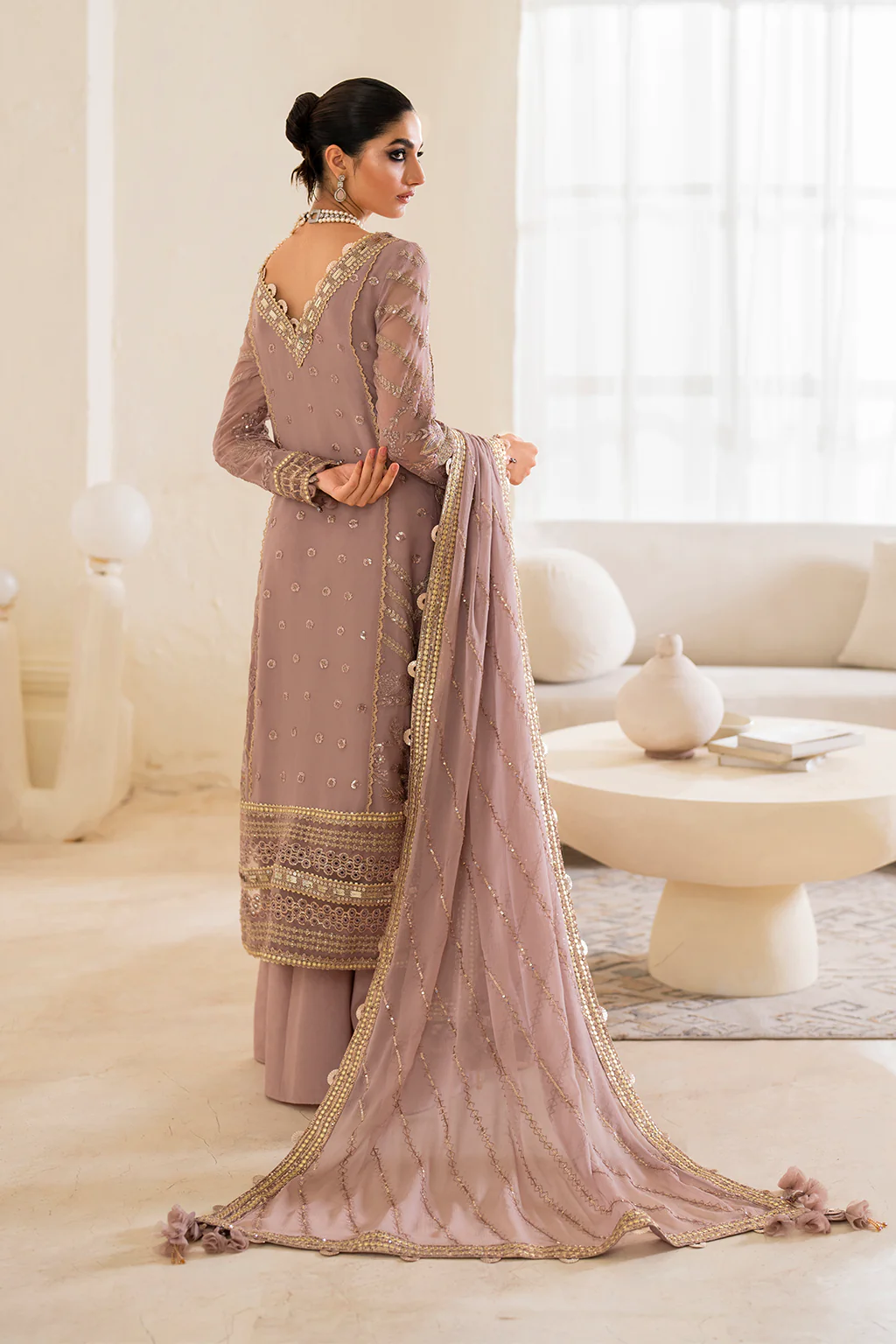 Iznik Chiffon Party Wear Collection | CC-48 - Image 2