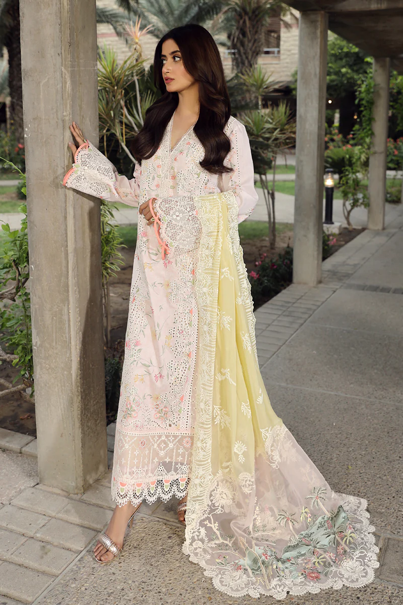 Qalamkar Festive Lawn 2024 | PS-03 - Image 2