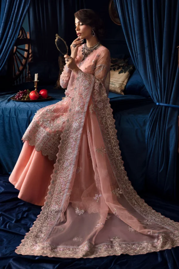 Alternative view of Elanora By Nureh Embroidered Chiffon   Vol 2 | NEL-51