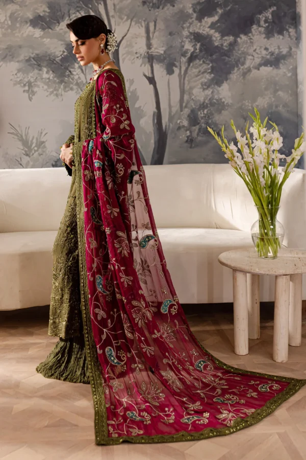 Alternative view of Elanora By Nureh Embroidered Chiffon   Vol 3 | NEL-56
