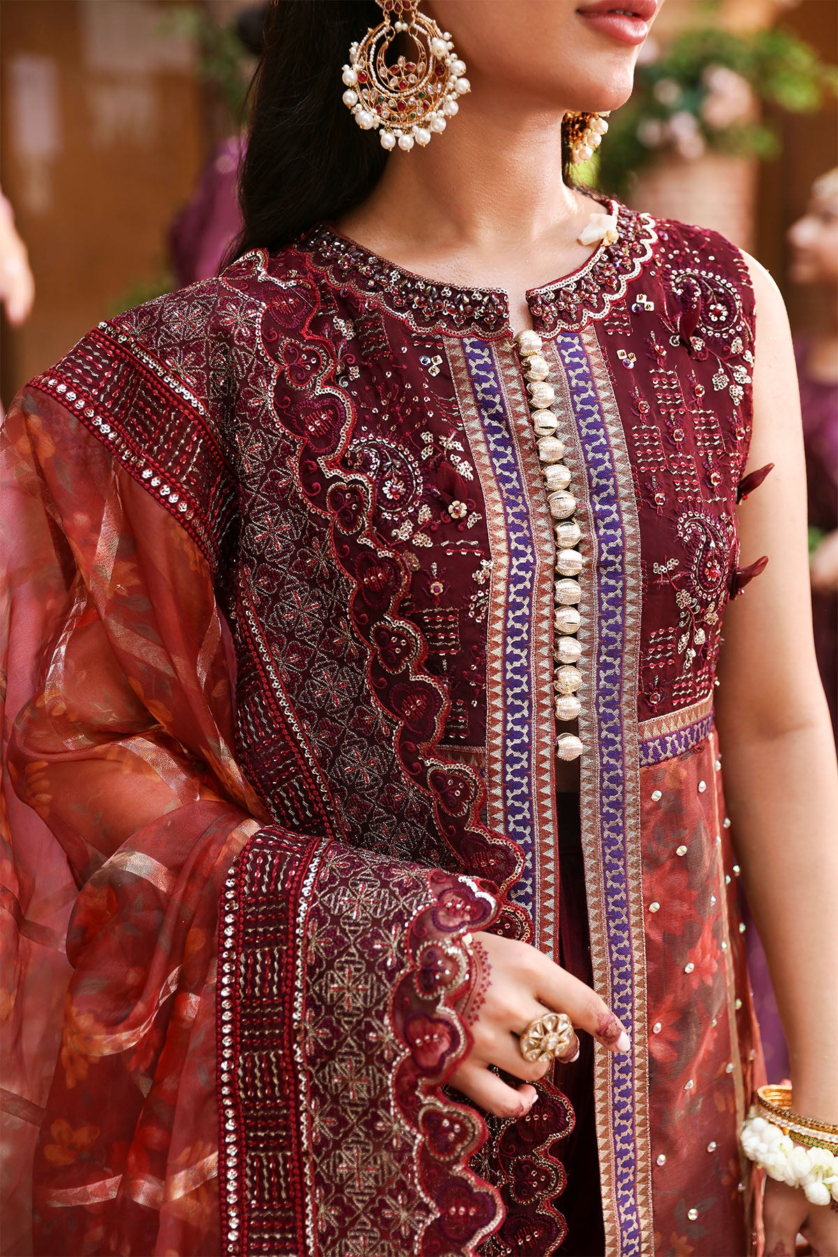 Jhoomro Wedding Collection by Nureh | NL-71 - Image 6