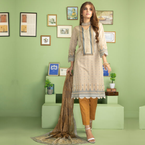 Alternative view of Salina Printed Lawn Vol10 | SV10-7
