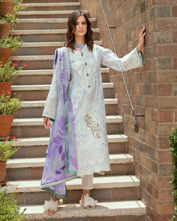 Roheenaz Summer Reverie Luxury Lawn -Aeris