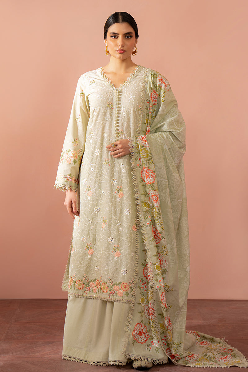 Cross Stitch Cambric Collection | PISTACHIO FROST