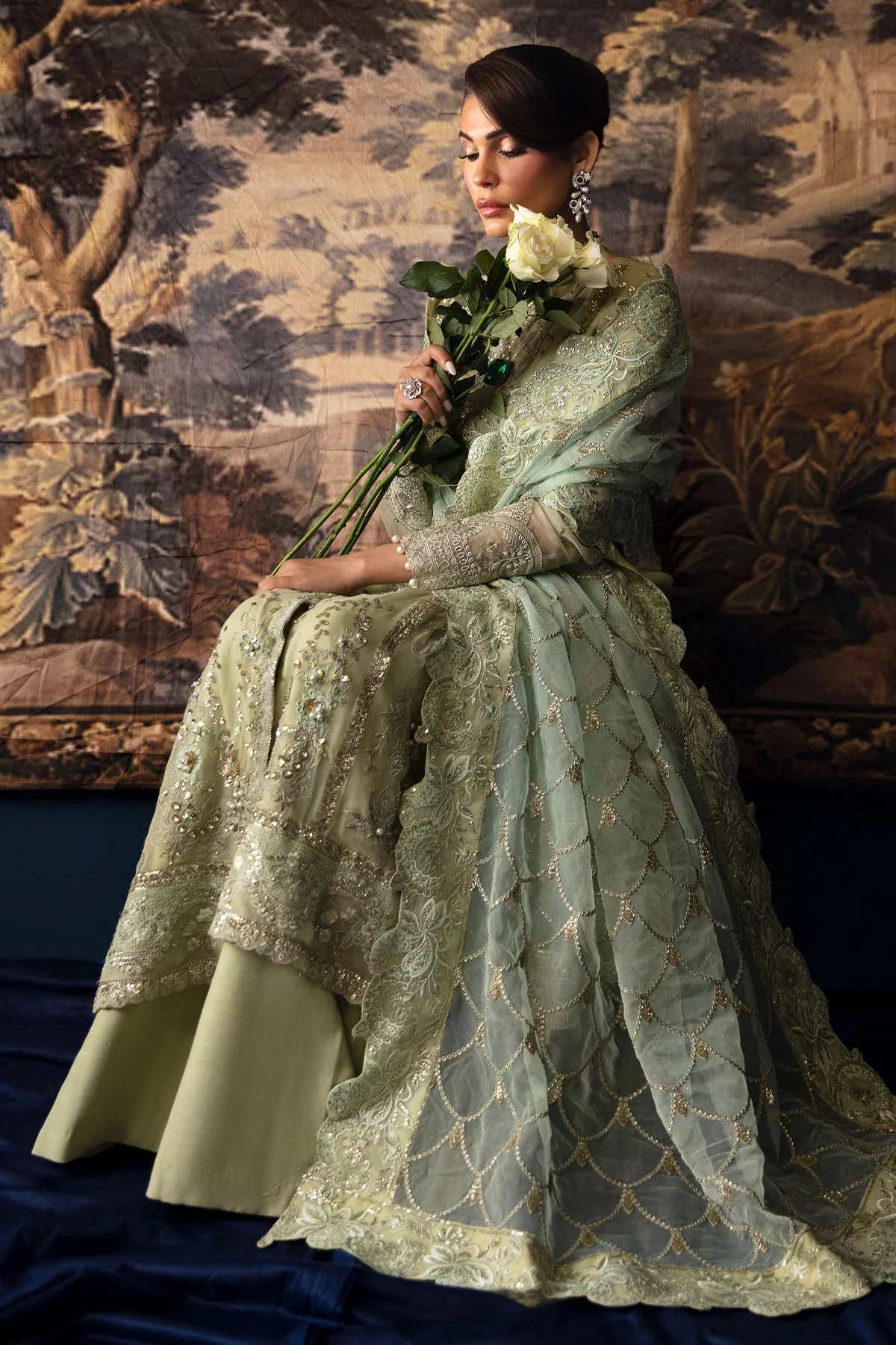 Elanora By Nureh Embroidered Chiffon Vol 2 | NEL-50 - Image 3