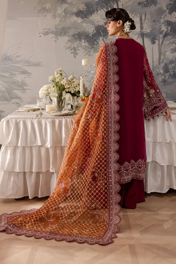 Alternative view of Elanora By Nureh Embroidered Chiffon   Vol 3 | NEL-54