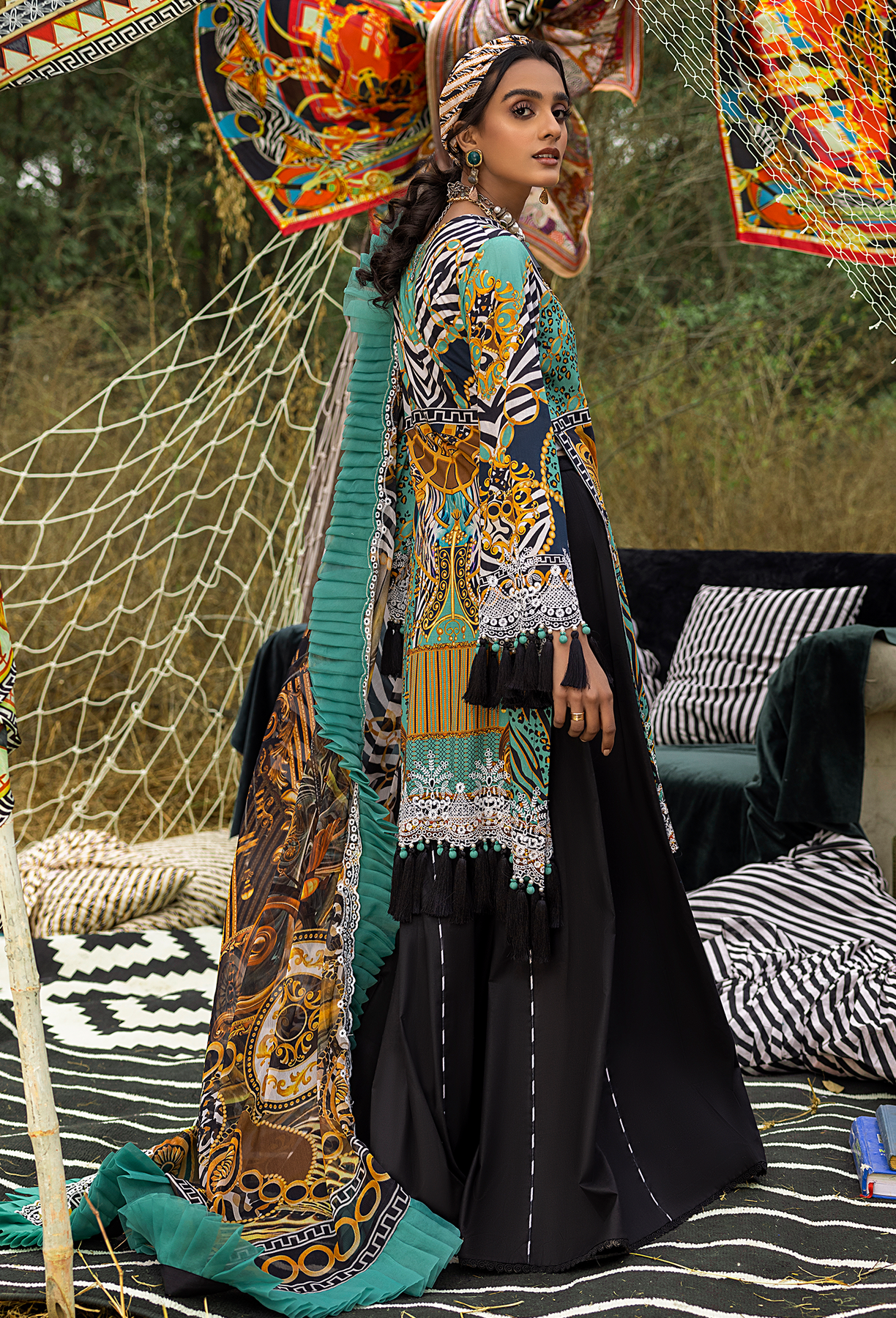 Khumaar Lawn | Adan's Libas | | Sunshade (GZ-88) - Image 2