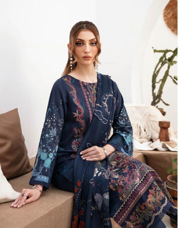 Alternative view of Ghazal By Ramsha Luxury Lawn Collection 2024 Vol 2 | G-207