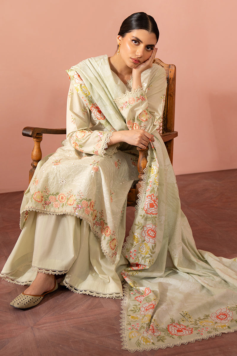 Cross Stitch Cambric Collection | PISTACHIO FROST - Image 2