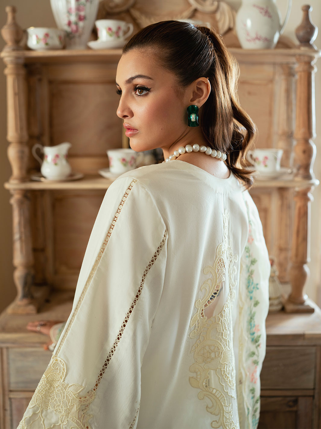 Faiza Faisal Celine Chikankari Eid Collection '24 | BELLA - Image 4