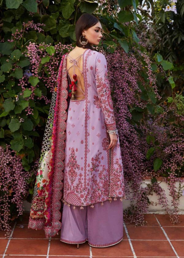 Alternative view of Hussain Rehar Luxury Lawn 2024 | AYZEL