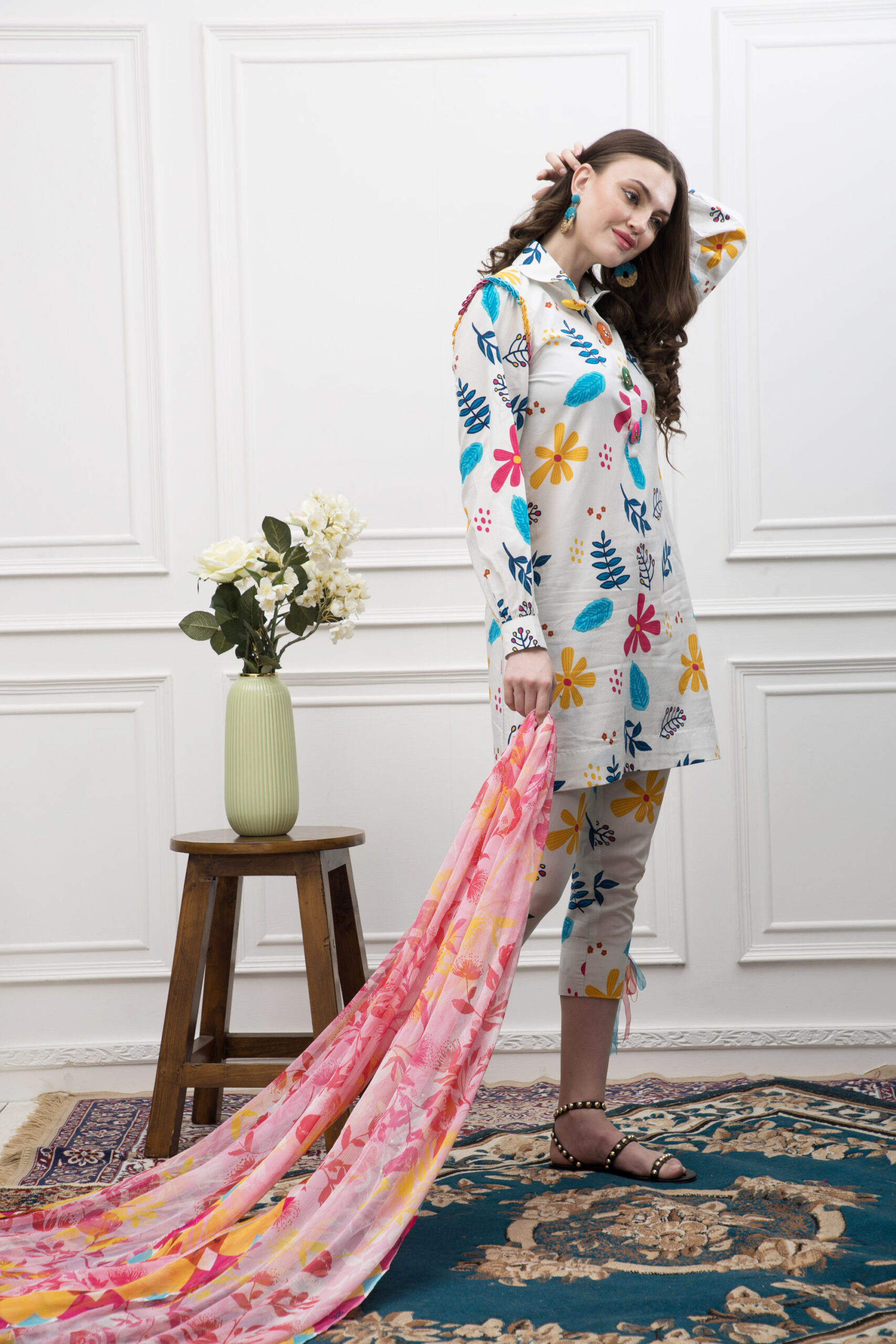 Ghazal from House of Mist | Lawn | Vol 3 | | HM-GZ3-4 GZ - Image 6