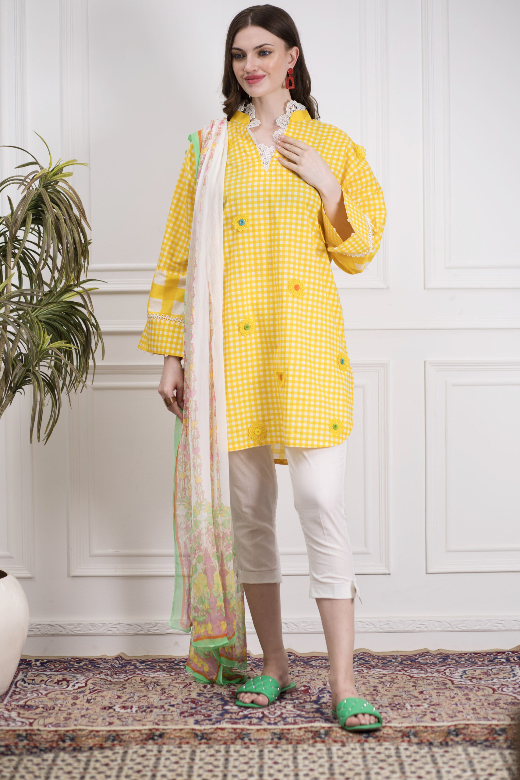 Ghazal from House of Mist | Lawn | Vol 3 | | HM-GZ3-6 - Image 3