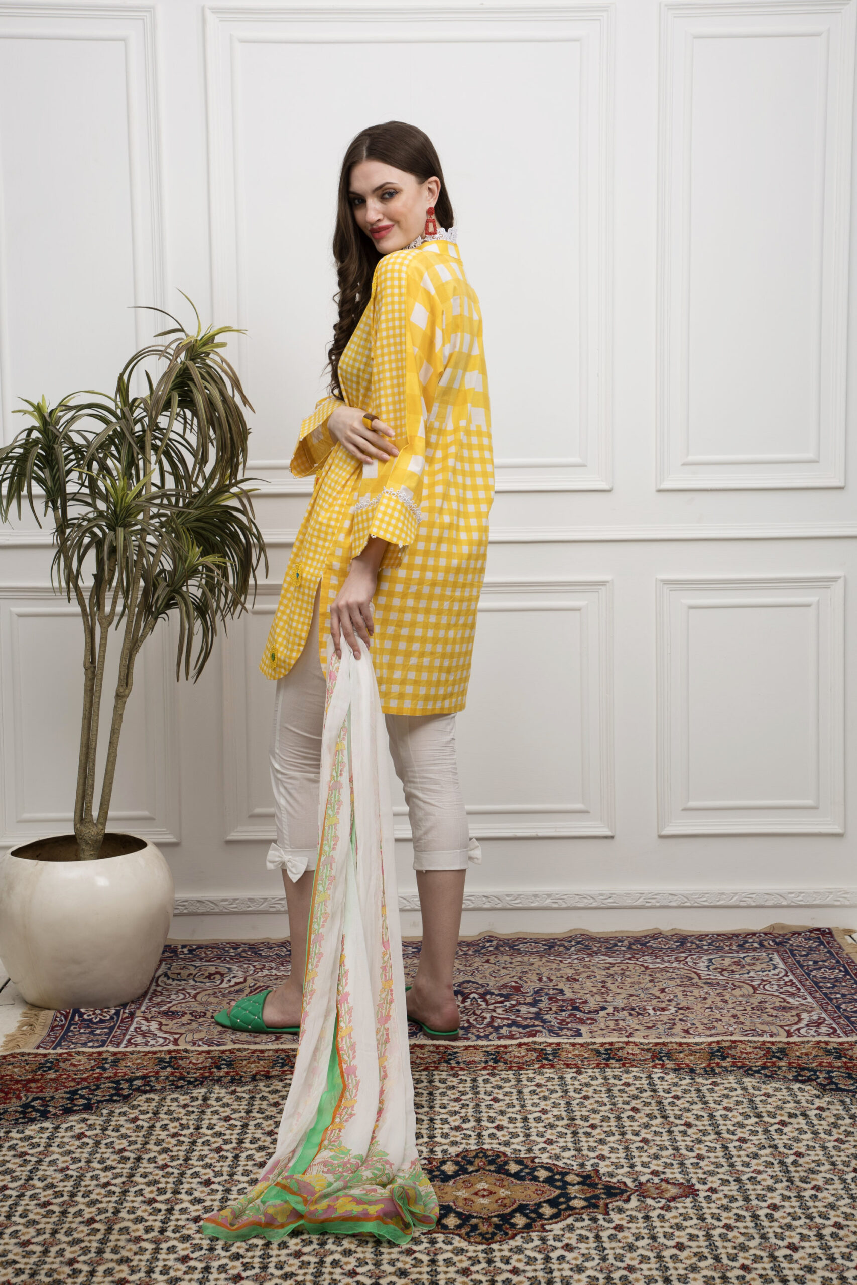 Ghazal from House of Mist | Lawn | Vol 3 | | HM-GZ3-6 - Image 10