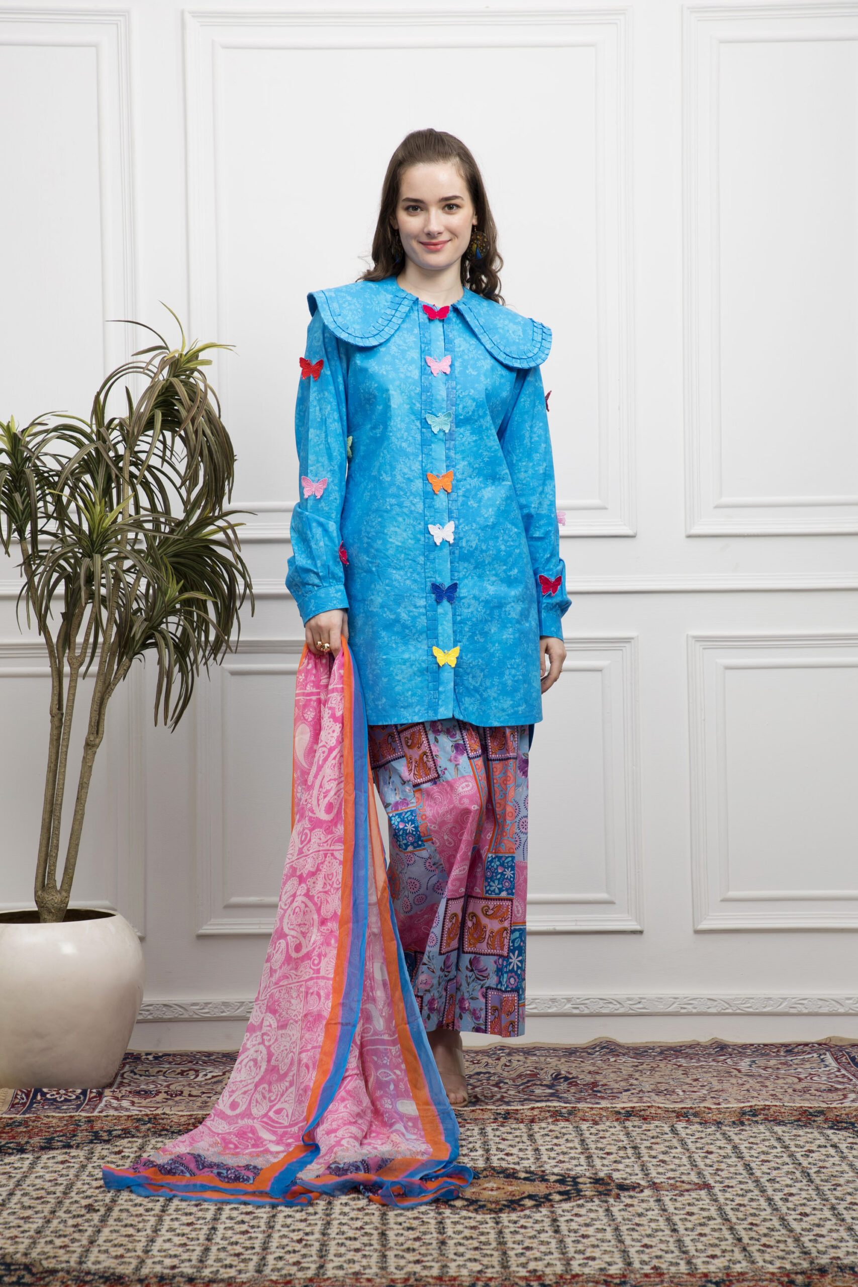 Ghazal from House of Mist | Lawn | Vol 3 | | HM-GZ3-3 - Image 4