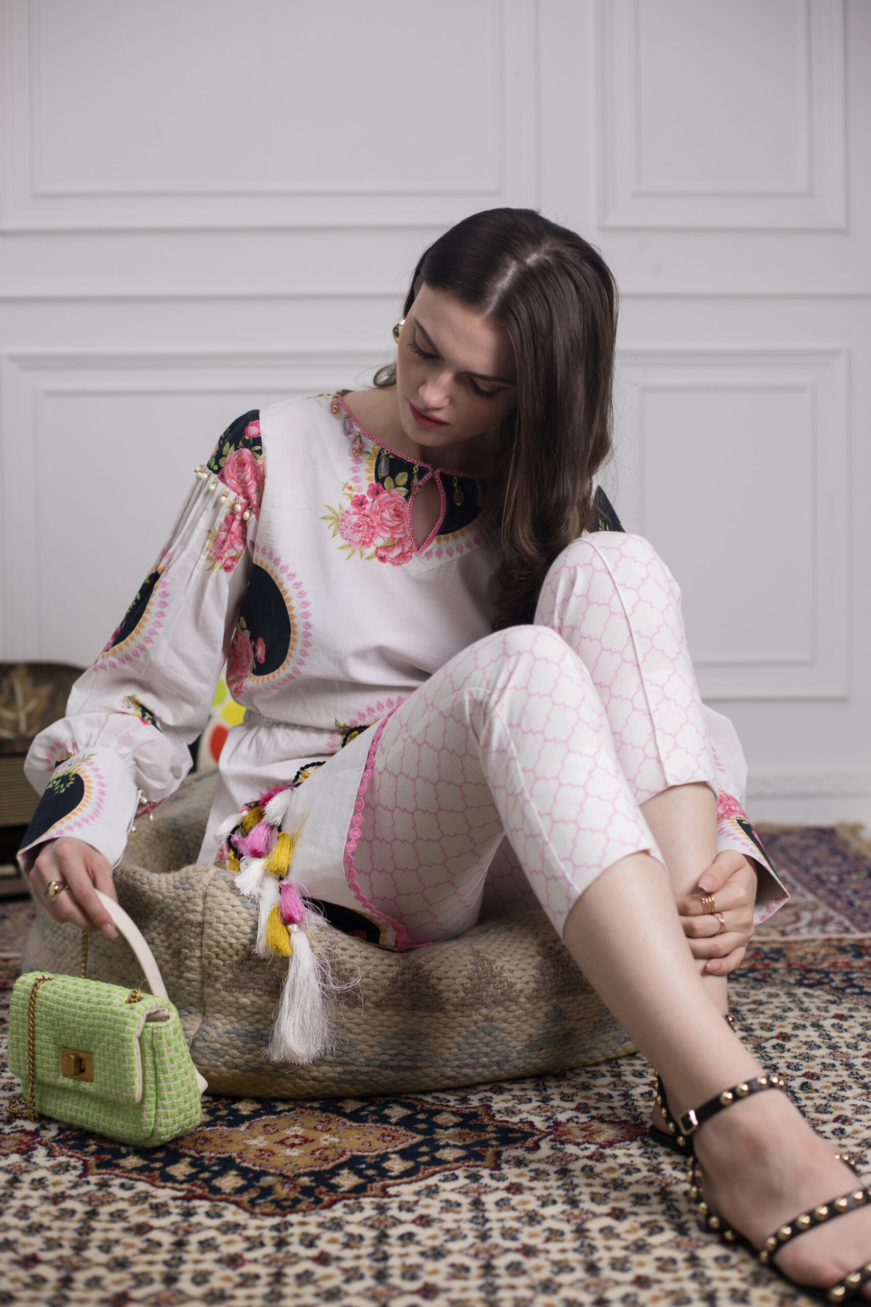 Ghazal from House of Mist | Lawn | Vol 3 | | HM-GZ3-8 - Image 15