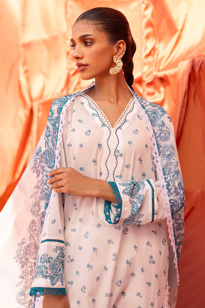 Cross Stitch Eid Lawn 2024 | FLORET VOGUE - Image 5