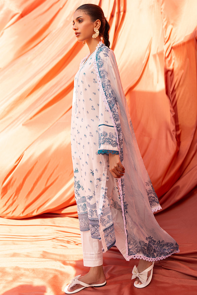 Cross Stitch Eid Lawn 2024 | FLORET VOGUE - Image 3