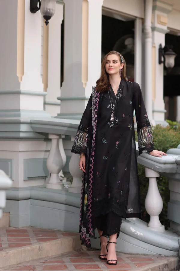Alternative view of Noor Eid Luxe Chikankari' 25 | D5