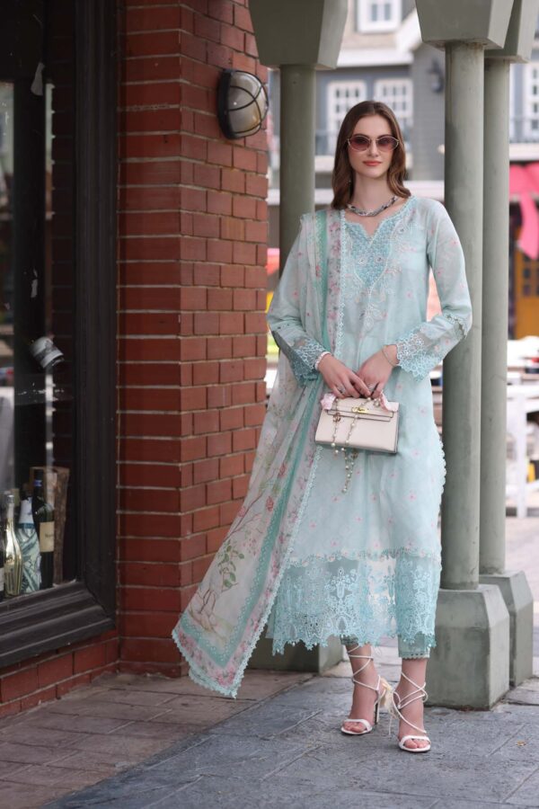 Alternative view of Noor Eid Luxe Chikankari' 25 | D6