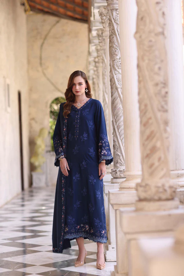 Noor Winter Pashmina Shawls'25 | Saadi Aasad || Sapphire